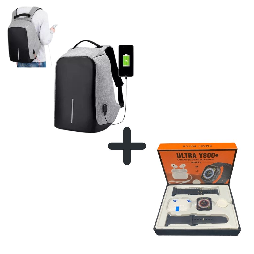 Combo Maleta + reloj+ audífonos